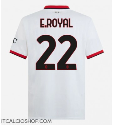 AC Milan Emerson Royal #22 Seconda Maglia 2024-25 Manica Corta